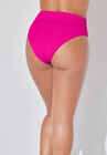 High Waist Cheeky Shirred Brief, , on-hover image number null