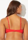 Mentor Tie Front Ribbed Bikini Top, , on-hover image number null