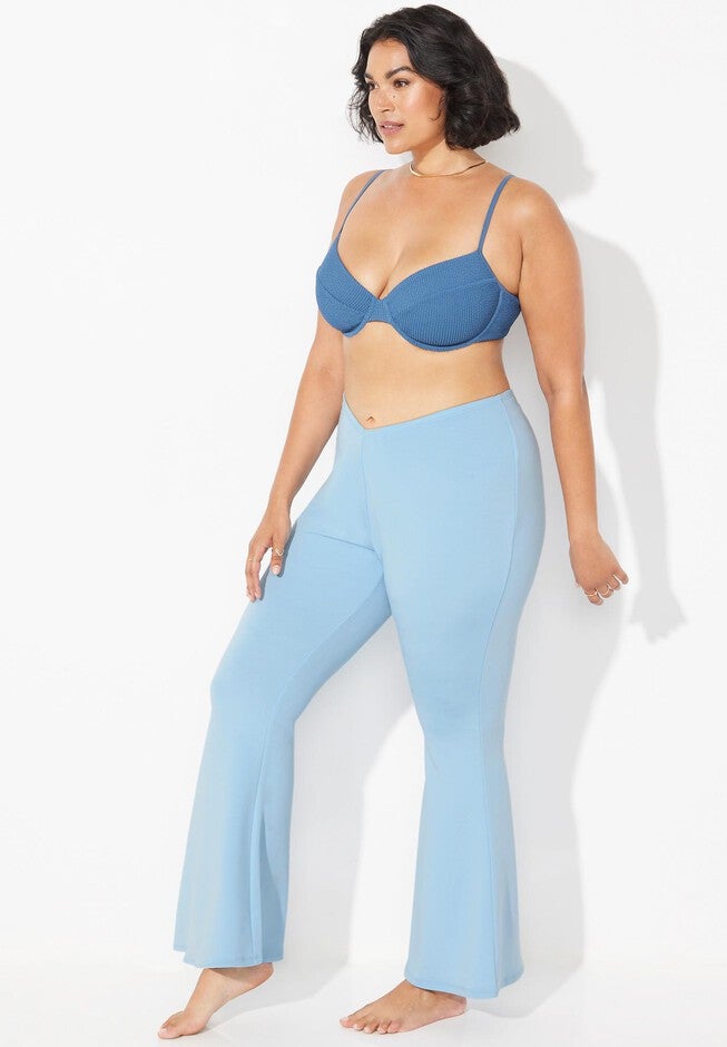 The '70s Flared Knit Pant, , alternate image number null