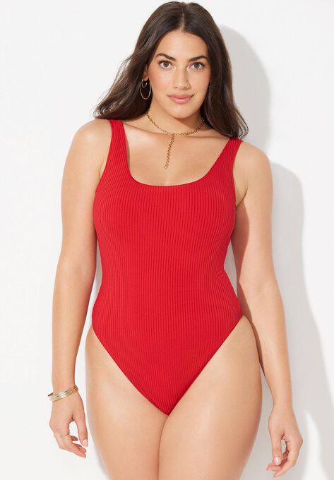 The Pammy Ribbed One Piece, , alternate image number null