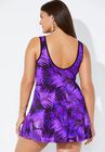 Chlorine Resistant Tank Swimdress, , on-hover image number null