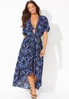 Chloe Tie-Front Cover Up Duster, , alternate image number null