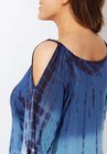 Miranda Tie Dye Cover Up Tunic, , alternate image number null
