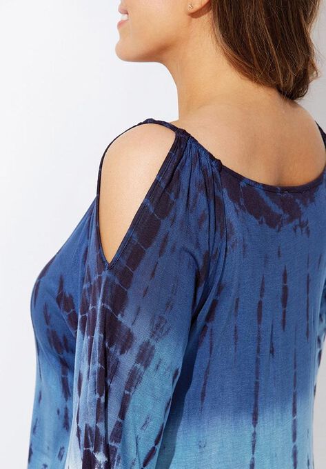 Miranda Tie Dye Cover Up Tunic, , alternate image number null