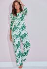 Zoey Ribbed Long Sleeve Shirt, OLIVE TIE DYE, hi-res image number null