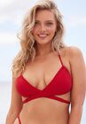 The Christina Ribbed Multiway Bikini Top, , alternate image number null