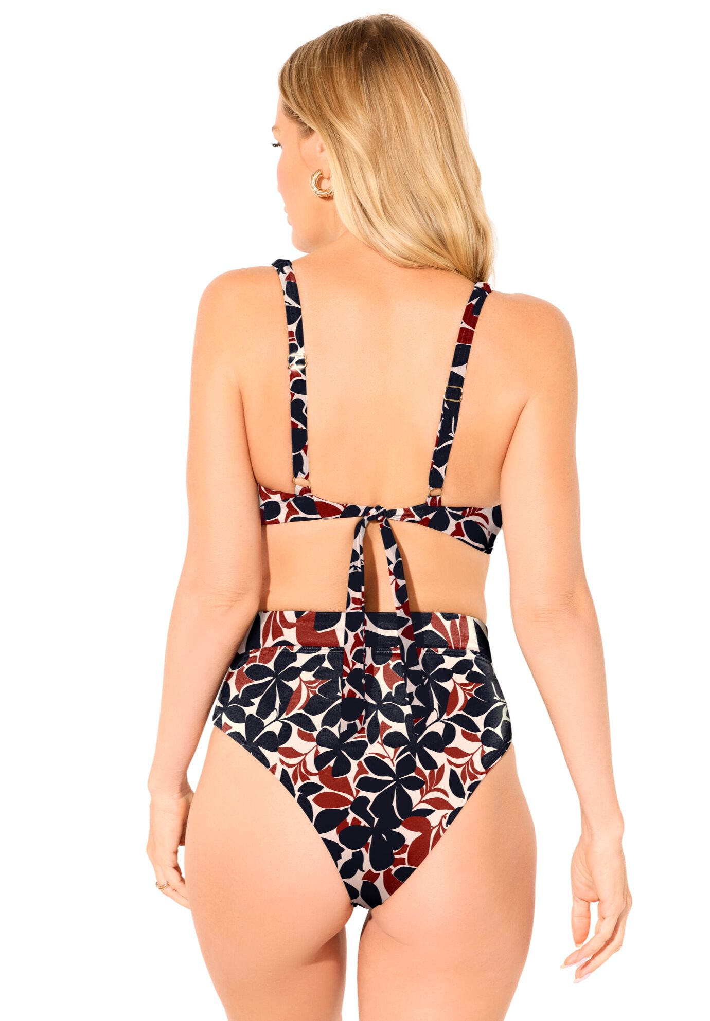 Plunging Triangle Bikini Set, , alternate image number null