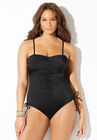 Adjustable Bandeau One Piece, , alternate image number null