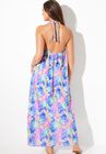 Braided Strap Gauze Maxi Dress, , on-hover image number null