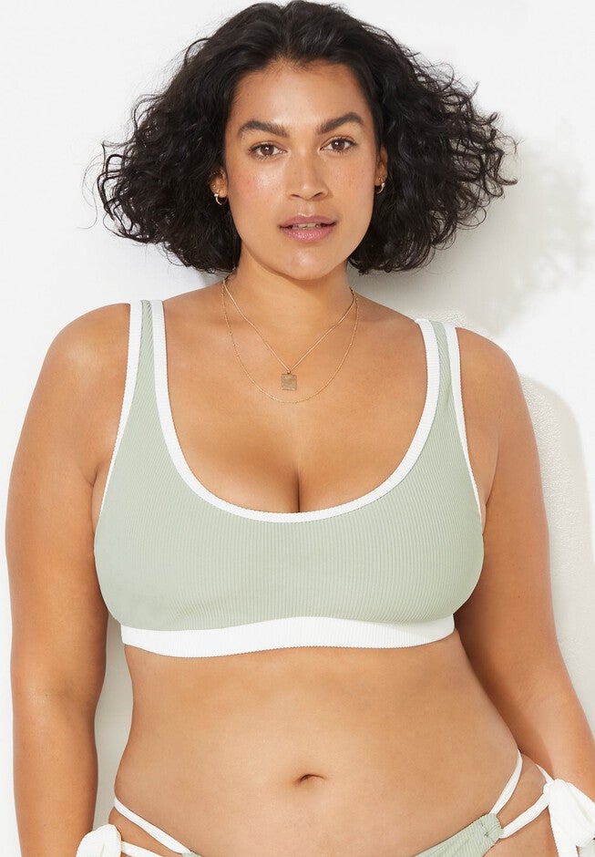 Camille Kostek Sporty Spice Bikini Top, , alternate image number 4