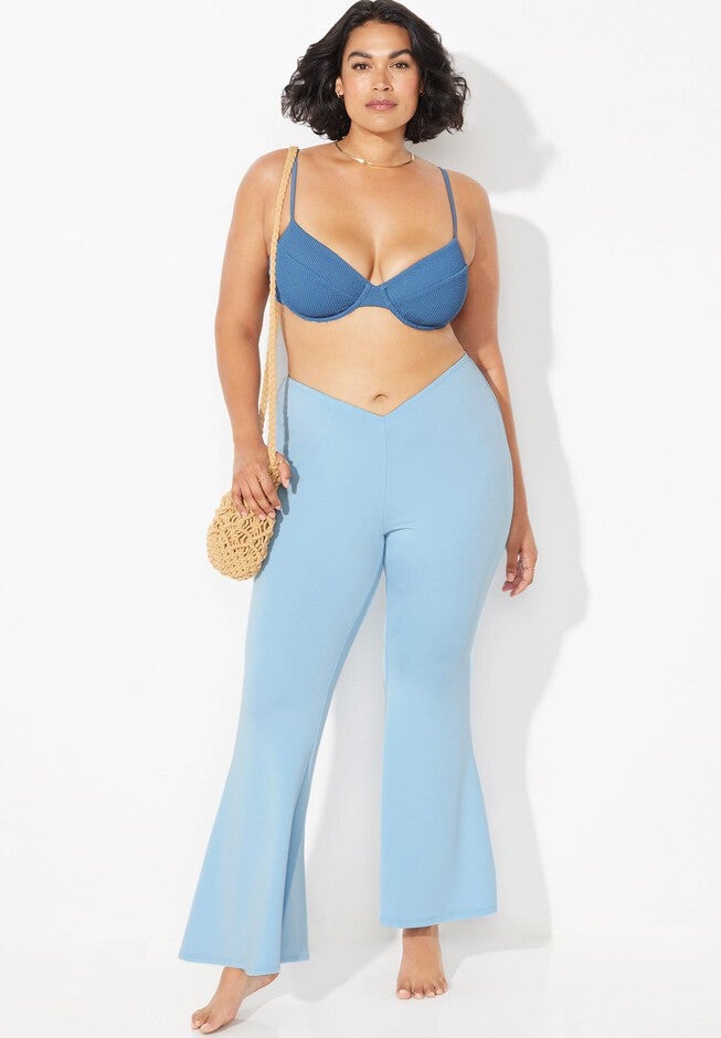 The '70s Flared Knit Pant, , alternate image number null