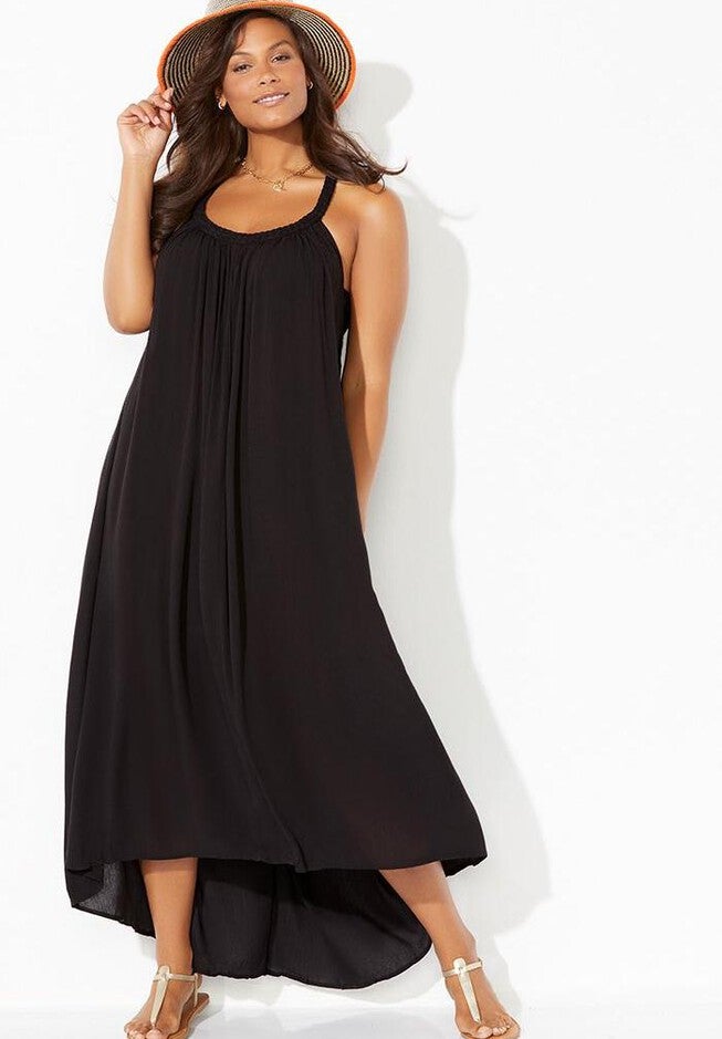 Candance Braided Cover Up Maxi Dress, , alternate image number 2