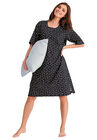 Short-Sleeve Sleepshirt, , alternate image number null