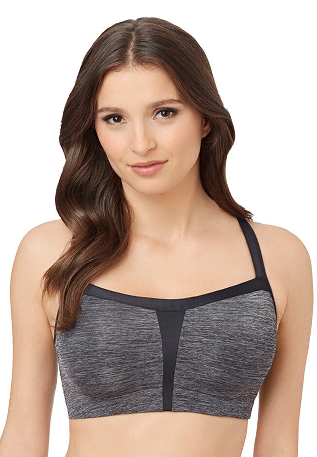 Hi-Impact Sports Bra, CHARCOAL, hi-res image number null