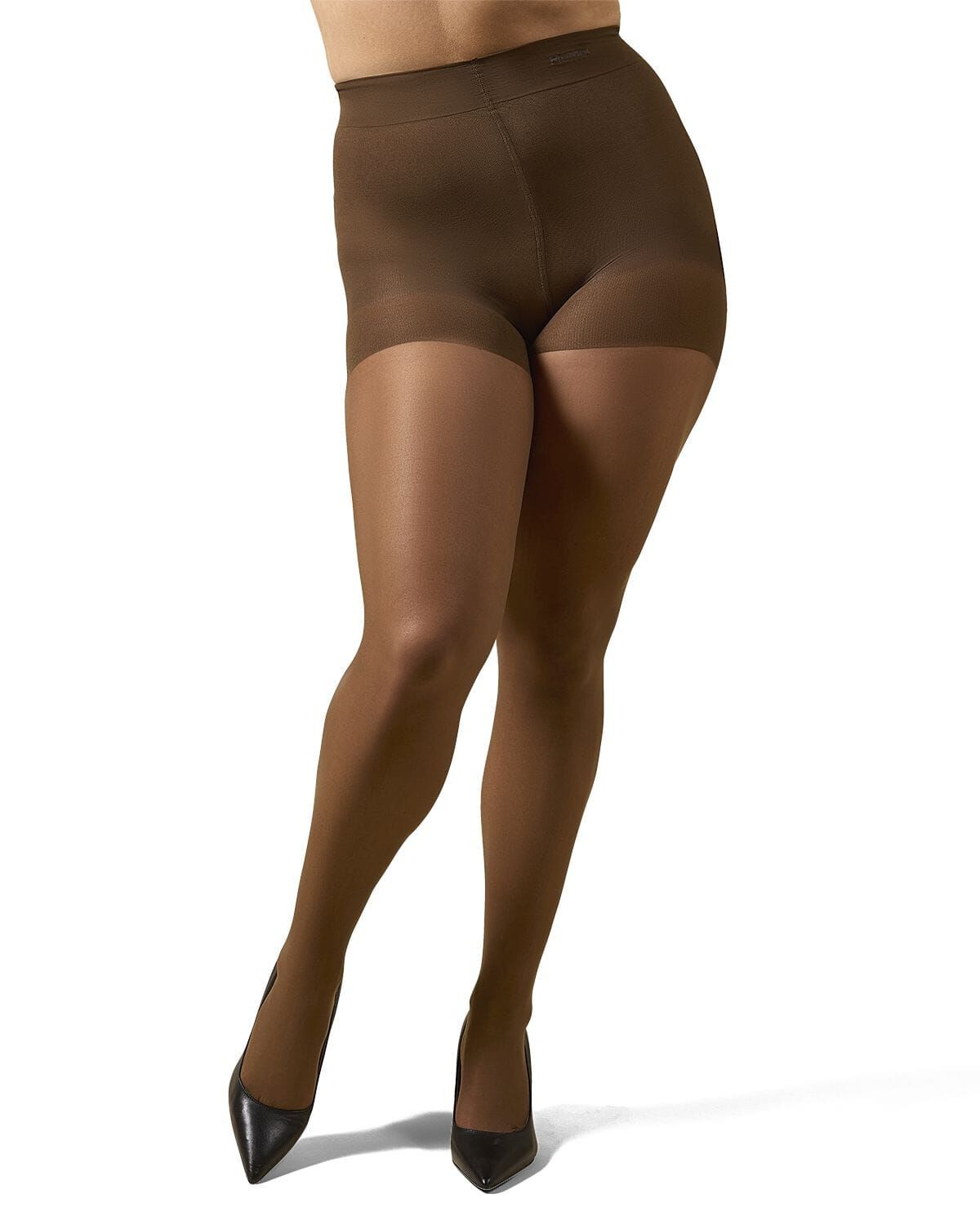 Women&#39;s Curvy All Day Sheer Control Top Pantyhose, UTOPIA, hi-res image number 0