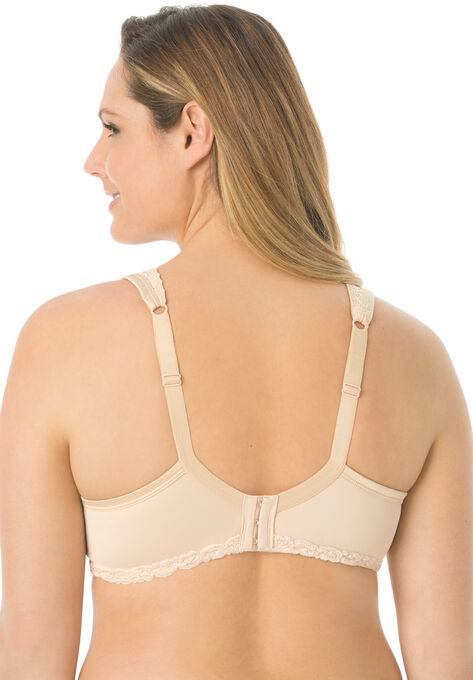 18 Hour Breathable Comfort Lace Wireless Bra 4088, , on-hover image number null