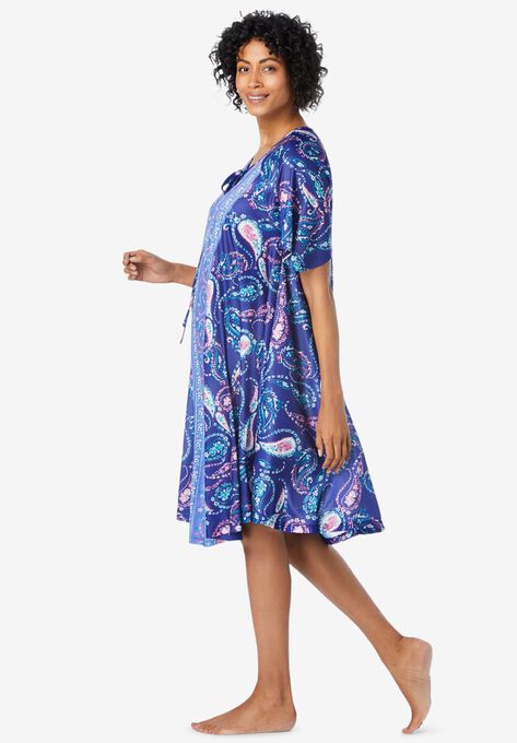 Short Sweeping Printed Lounger, , alternate image number null