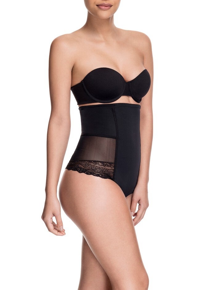 Brazilian Flair High Waist Thong , , on-hover image number null