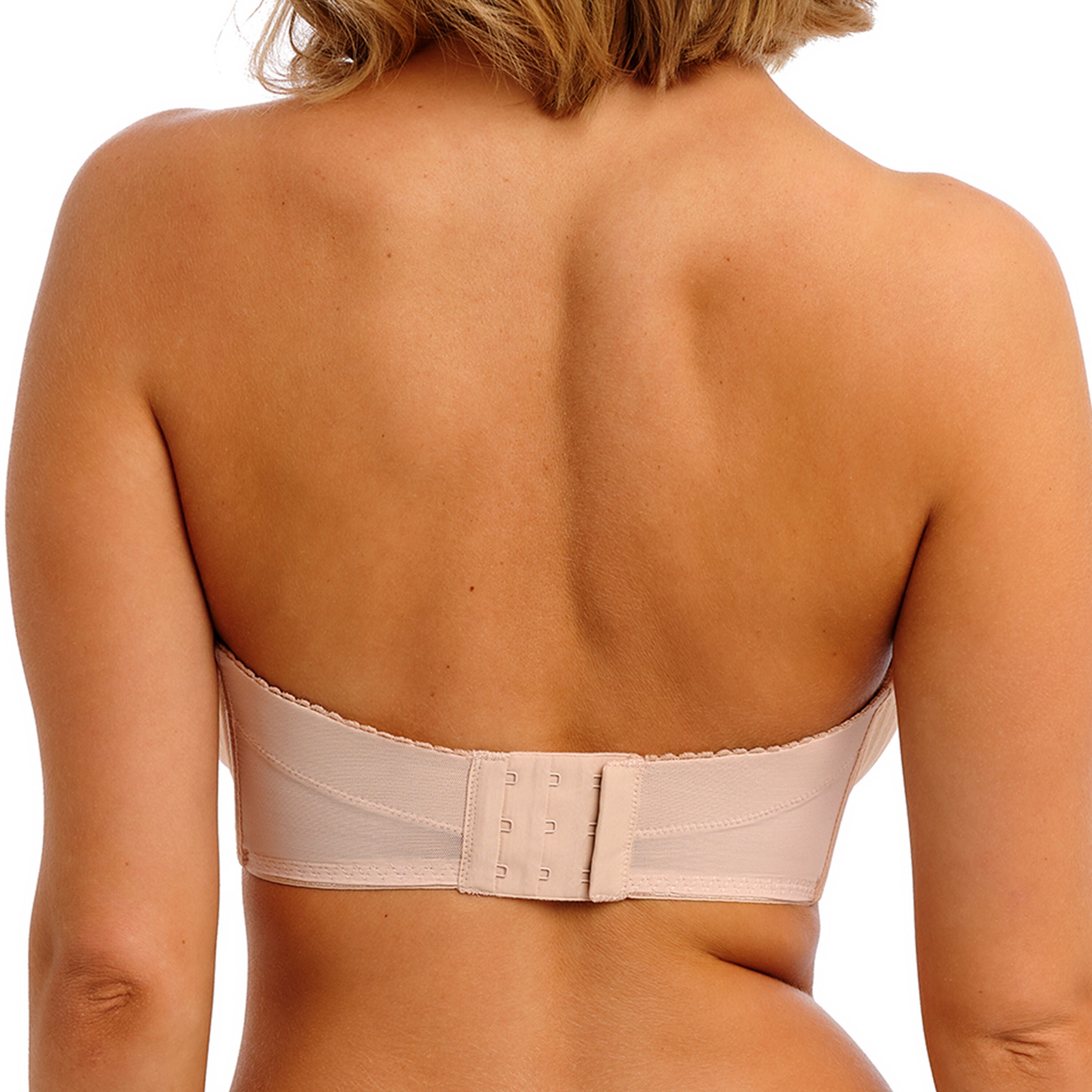 Tailored Underwire Molded Strapless Bra, NATURAL BEIGE, on-hover image number 1