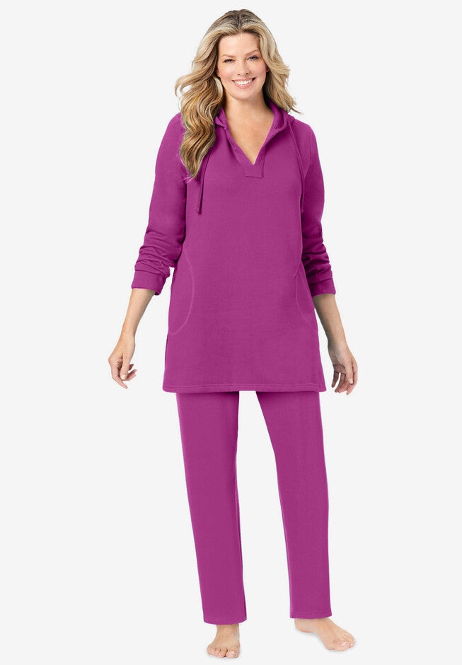 2-Piece Lounge Set, RICH MAGENTA, hi-res image number 0