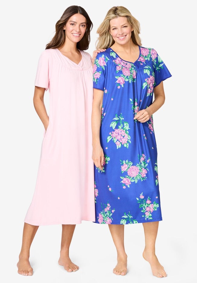 Only Necessities® 2Pack Bib Gown Intimates For All