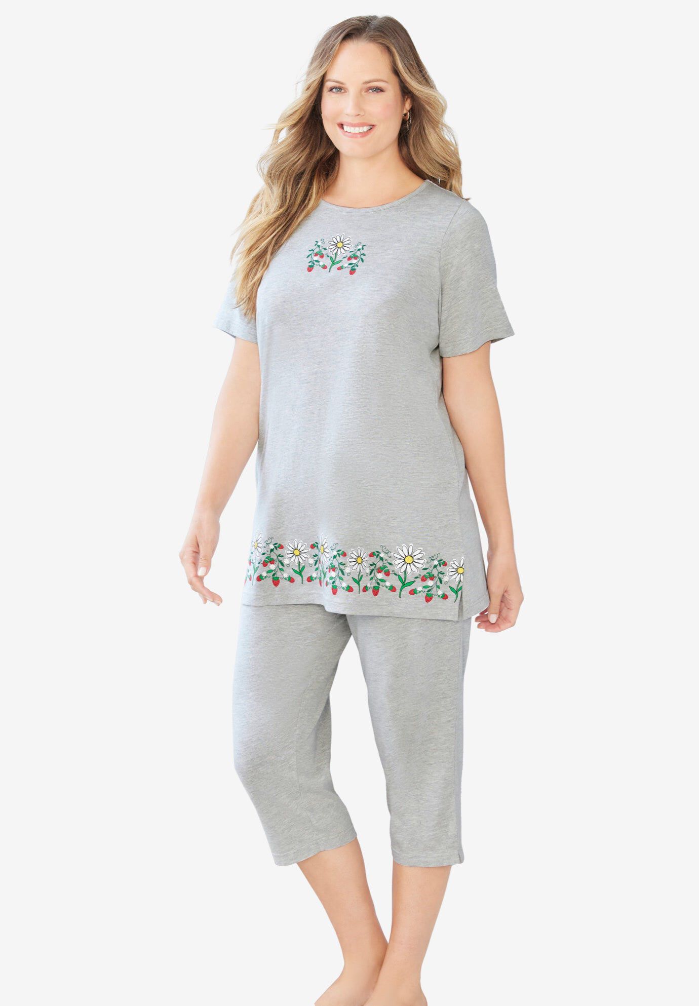 Knit Capri Sleep Set | Intimates For All