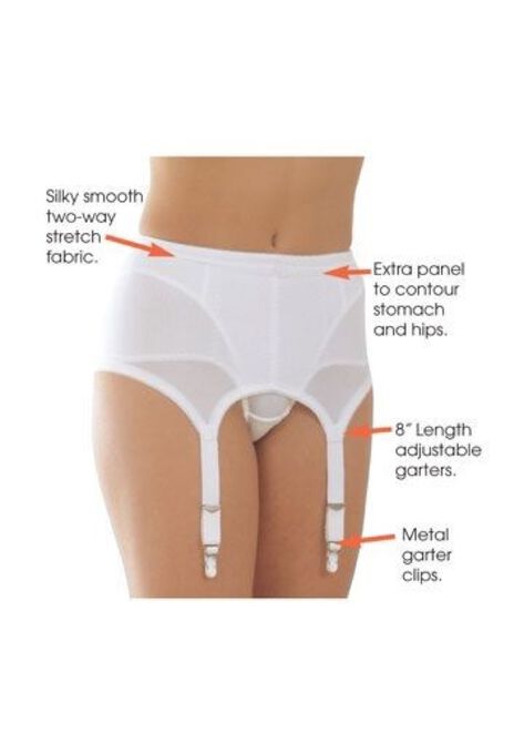 6-Strap Garter Belt, , on-hover image number null