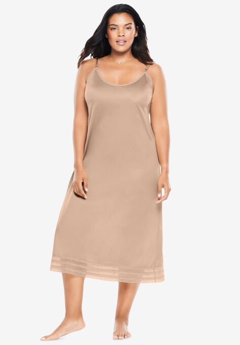 Snip-To-Fit Dress Slip , NUDE, hi-res image number null
