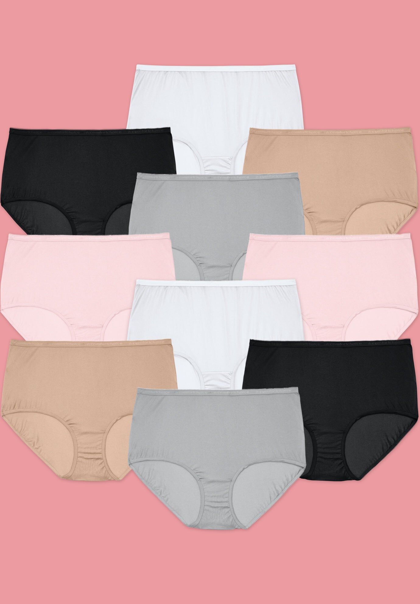 Full Coverage Cotton Brief 10-Pack