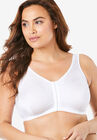 Front Close Leisure Bra 5420, WHITE, hi-res image number null