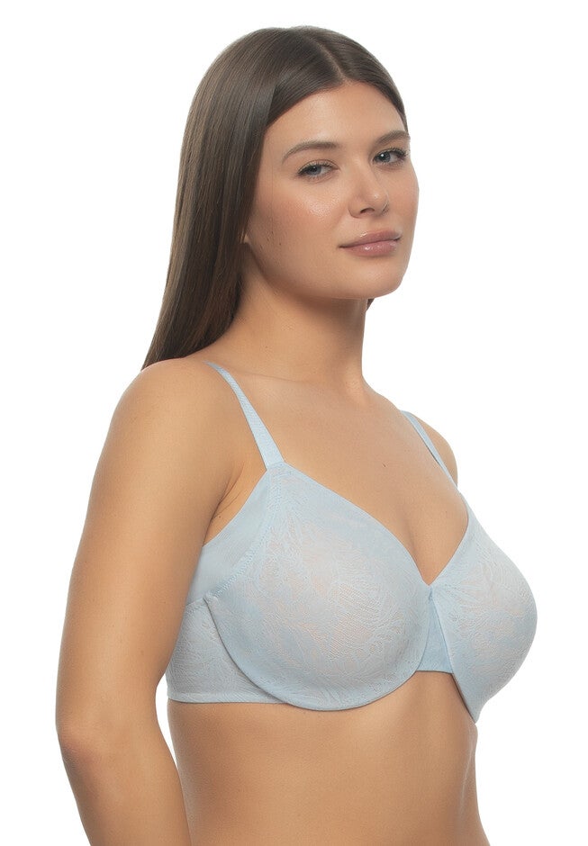 Jessamine Unlined Side Smoothing Minimizer Bra, SKYWAY, alternate image number null