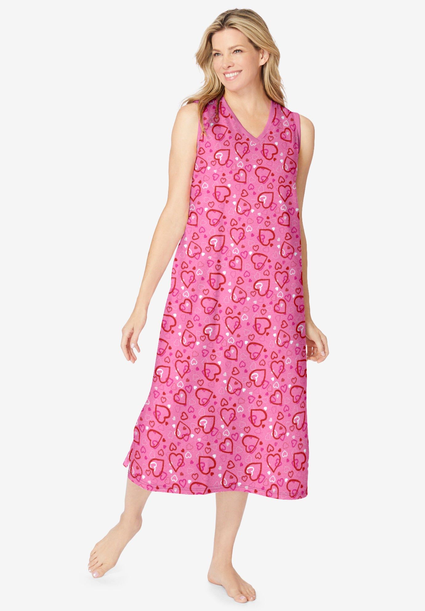 Long Sleeveless Sleepshirt | Intimates For All