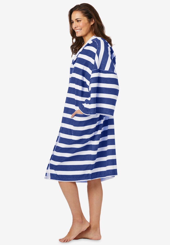 Pullover Terry Robe, , alternate image number null