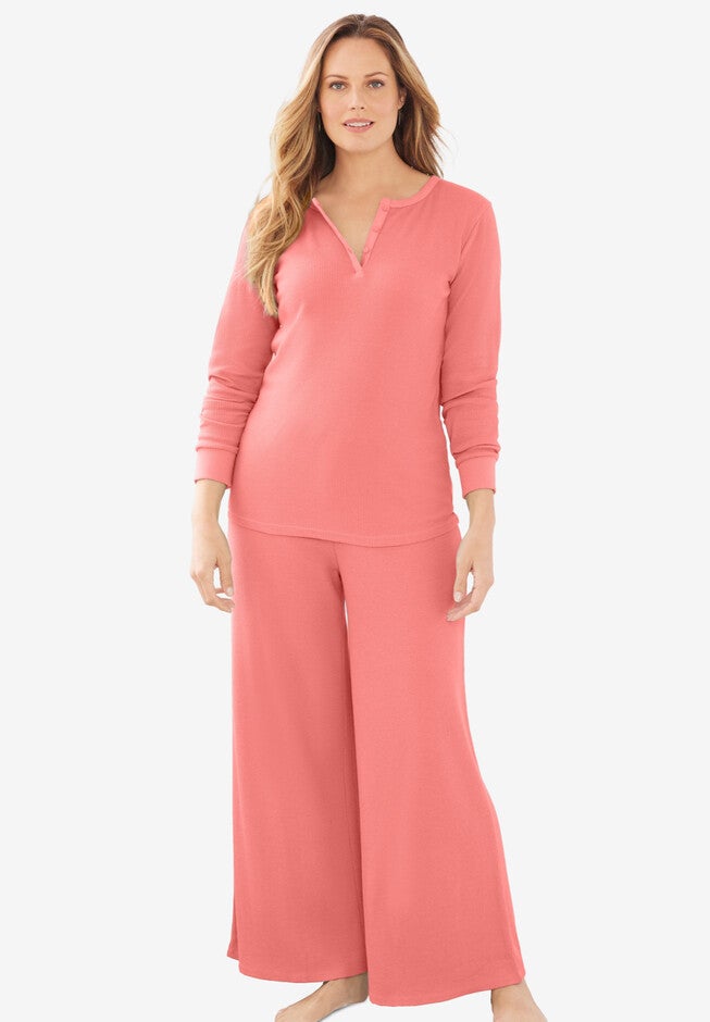 Thermal Henley, SWEET CORAL, hi-res image number null