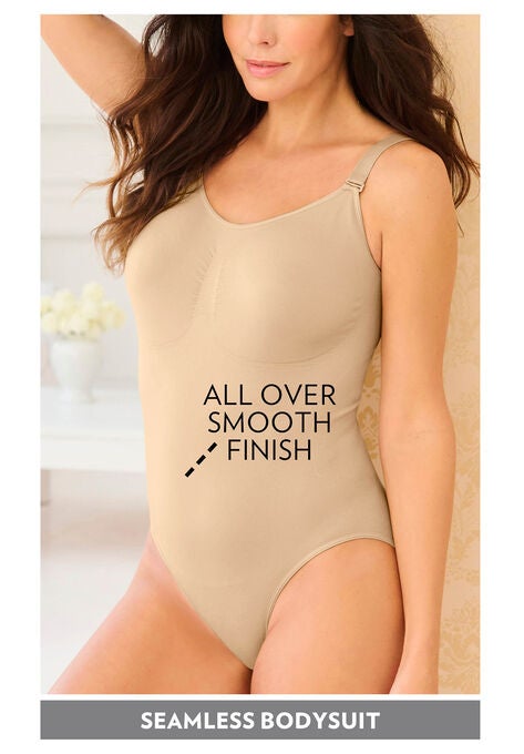 Invisible Shaper Medium Control Seamless Bodysuit, , alternate image number null