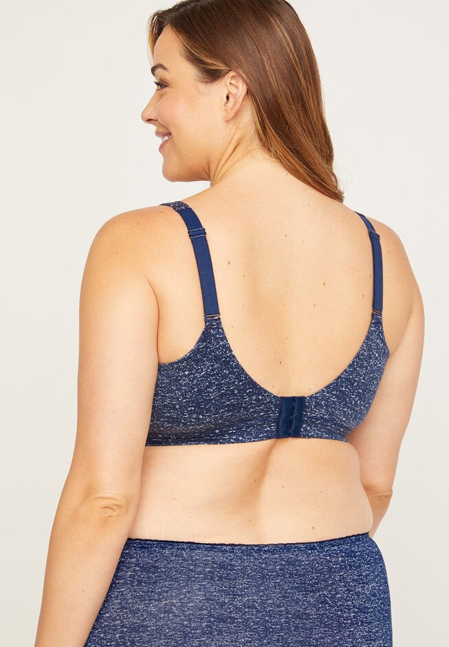 Full-Coverage Smooth No-Wire Bra with Bow, , on-hover image number null