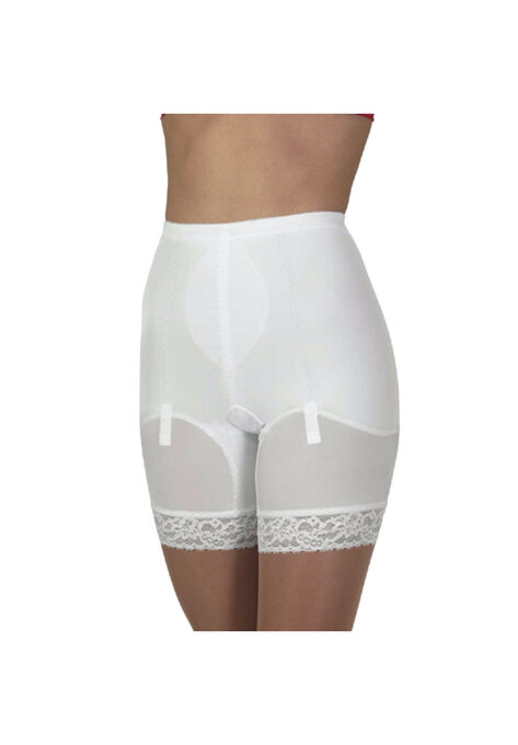 Firm Control Waistline Long Leg, WHITE, hi-res image number null