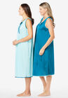 2-Pack Sleeveless Nightgown , , alternate image number null