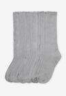 6-Pack Rib Knit Socks, GREY PACK, hi-res image number null