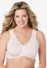 The Laurel - Seamless Comfort Front-Closure Bra, PINK, hi-res image number null