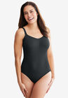 Invisible Shaper Medium Control Seamless Bodysuit, BLACK, hi-res image number null