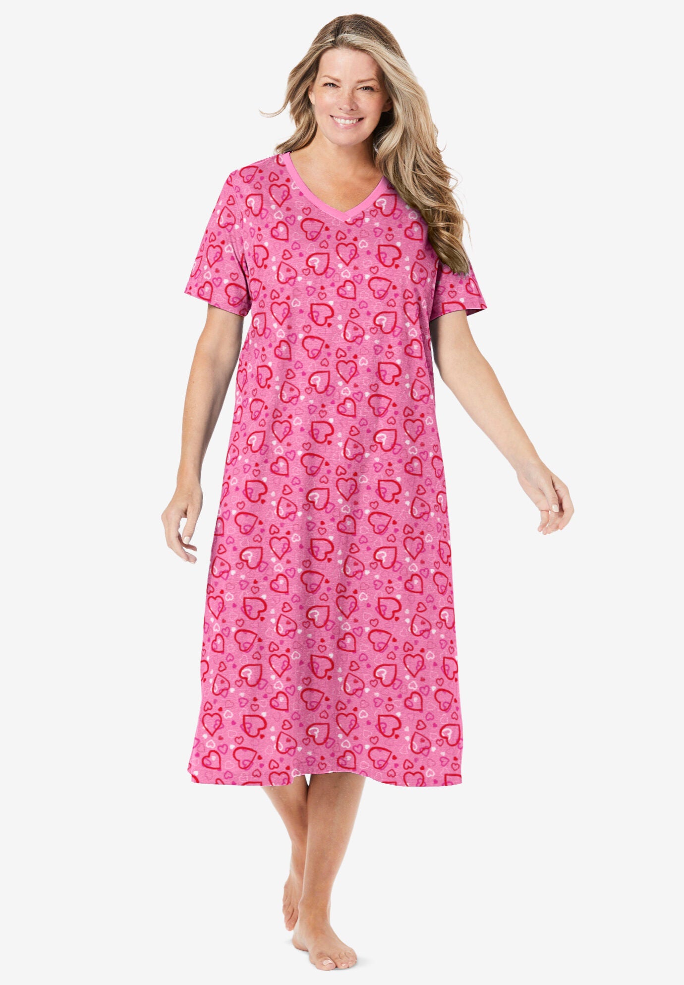 Long Print Sleepshirt Intimates For All