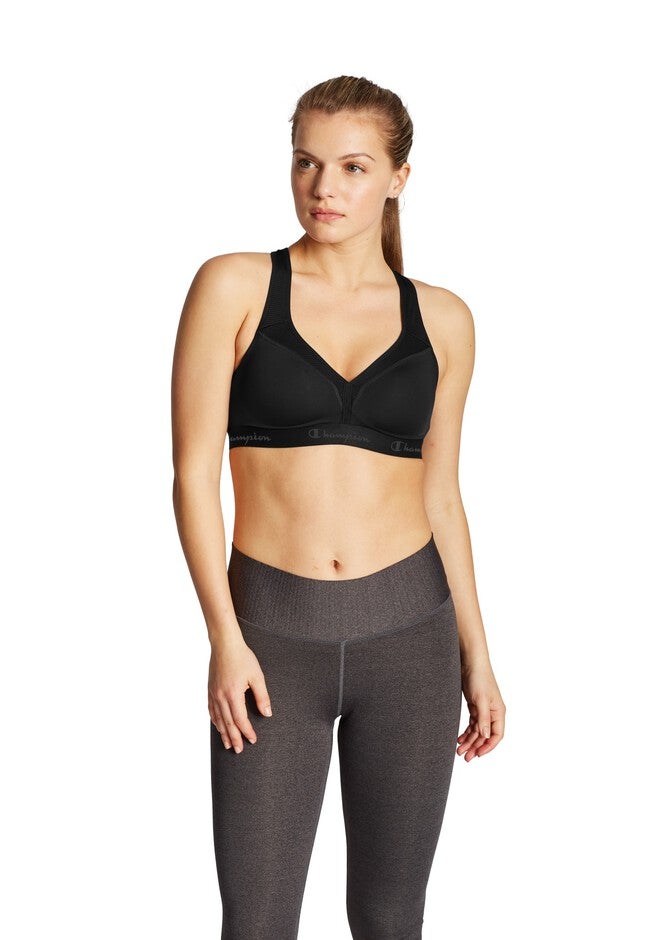 The Curvy Sports Bra, BLACK, hi-res image number 0