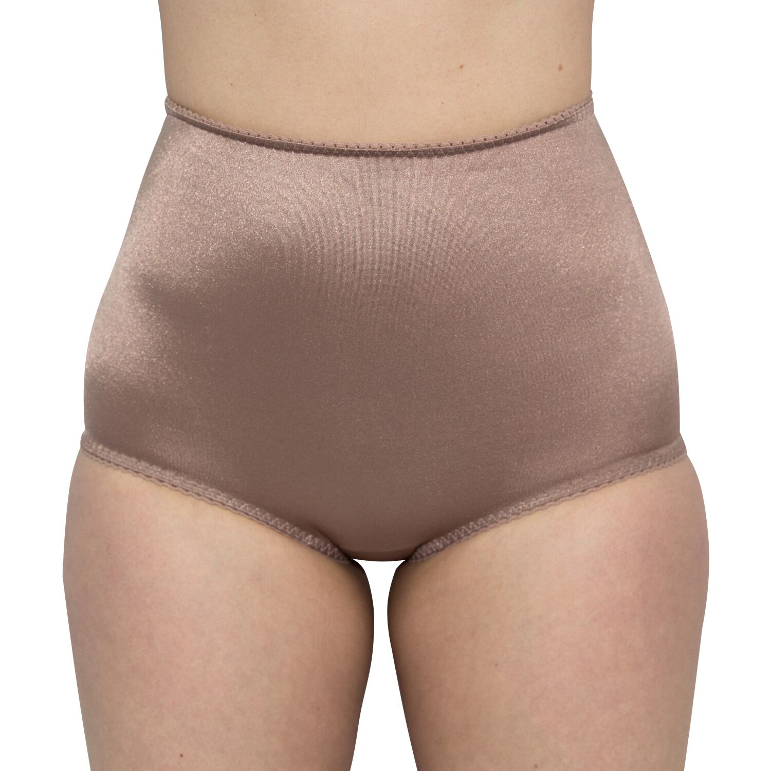 4way Stretch Full Coverage Panty, Light Shaping, MOCHA, hi-res image number 0