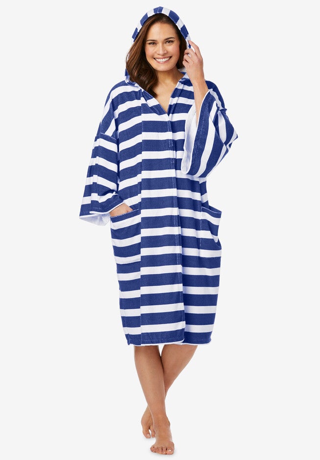 Pullover Terry Robe, , alternate image number null