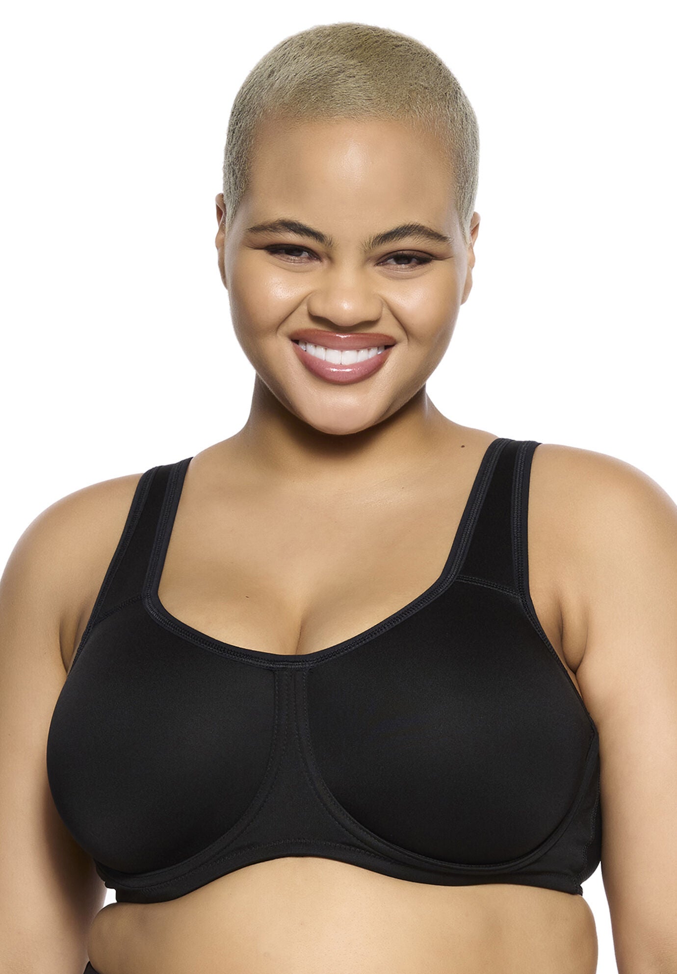 Body X Underwire Sports Bra, BLACK BLK, hi-res image number 0