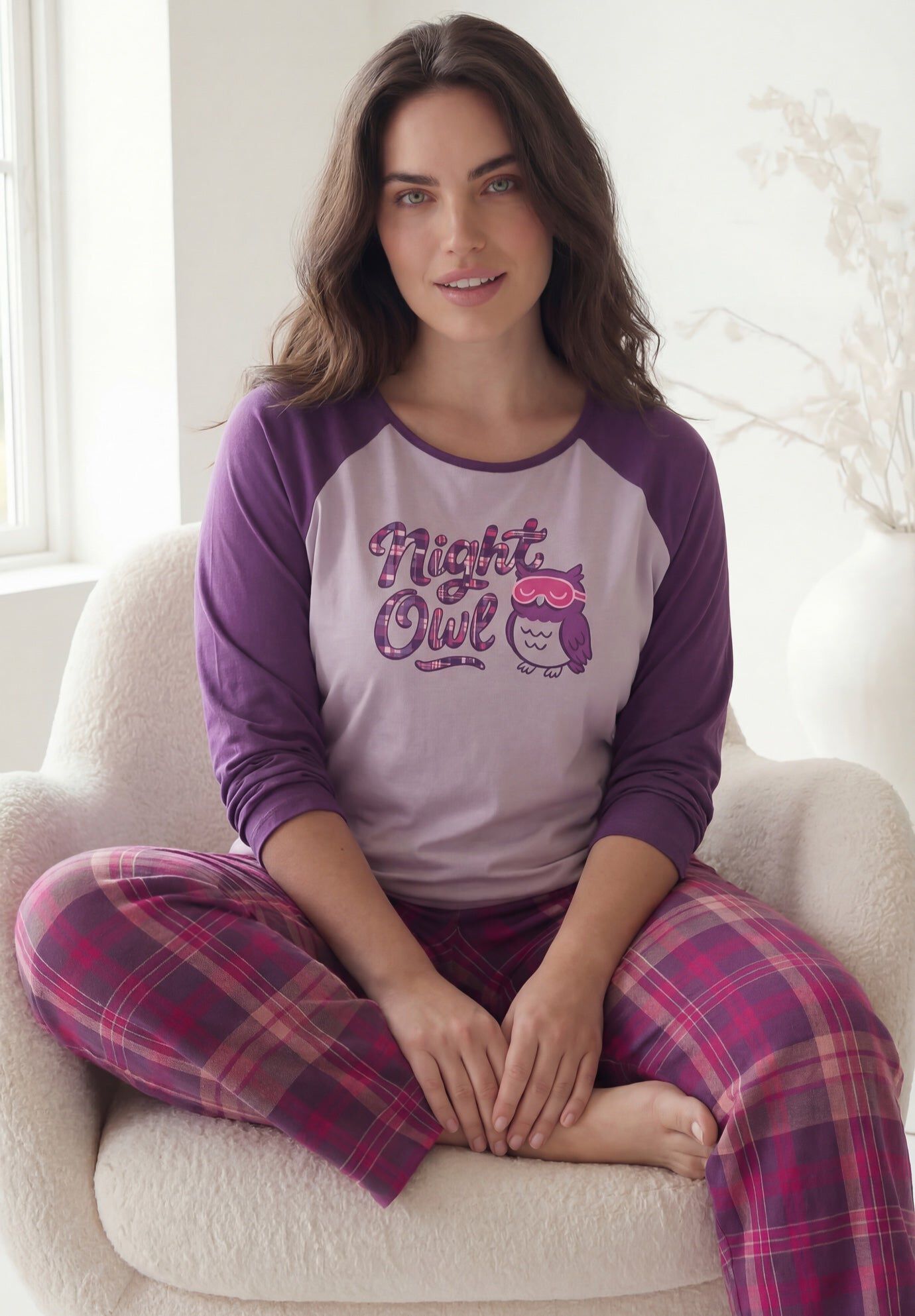 Classic Baseball Tee, PALE LILAC OWL, hi-res image number 0