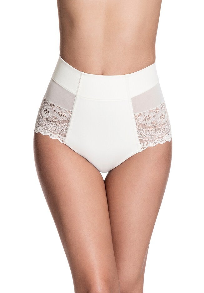 Brazilian Flair Mid Waist Brief, SOFT IVORY, hi-res image number 0