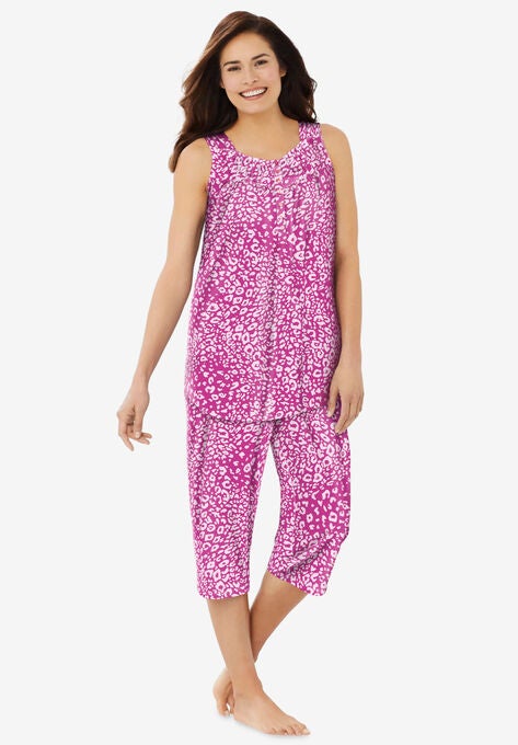 Cooling Pajamas , PARADISE PINK ANIMAL, hi-res image number null