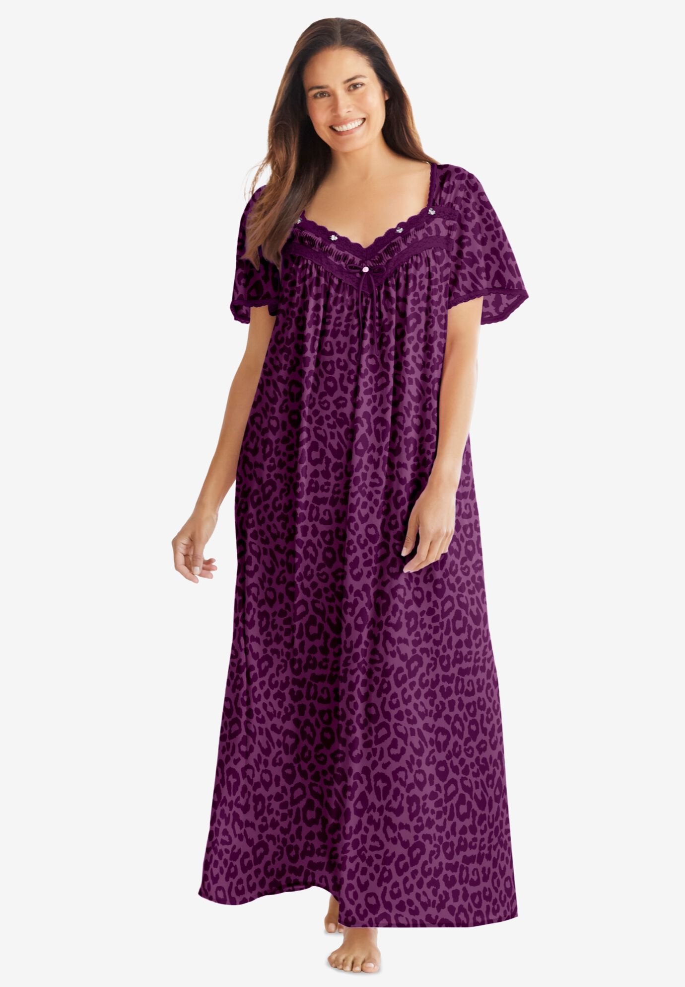 Plus size thermal nightgowns 2025